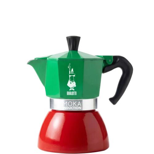 Bialetti Espressokocher Ciao Italia Moka Induktion für 4 Tassen