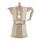 Bialetti Espressokocher Moka Express Induktion Cremé für 6 Tassen