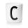 Design Letters Porzellanbecher C