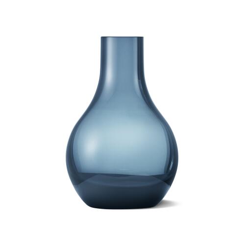 Georg Jensen Cafu Vase Glas Blau XS