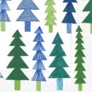 IHR Ideal Home Range Lunch Servietten Kuusikossa Green 33...