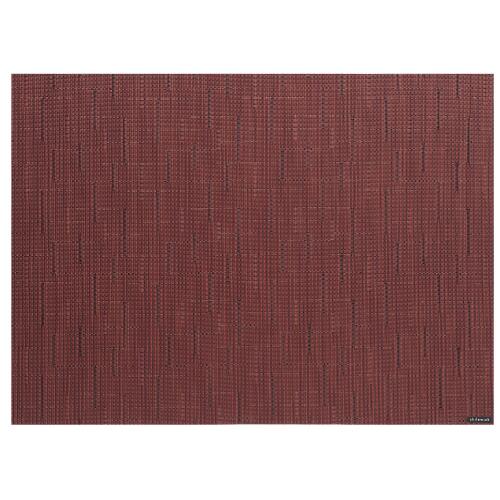 Chilewich Tischset Bamboo Rectangle Cranberry