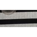 Chilewich Fußmatte Bold Stripe Black White 46 x 71 cm