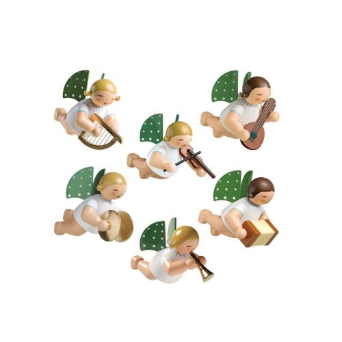Wendt & Kühn Engelmusikanten Schwebend Satz 1 6 Figuren 650/130/Satz1