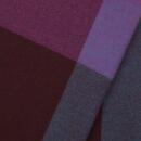 Vitra Colour Block Blanket Bordeaux