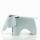 Vitra Eames Plastic Elephant Ice Grey