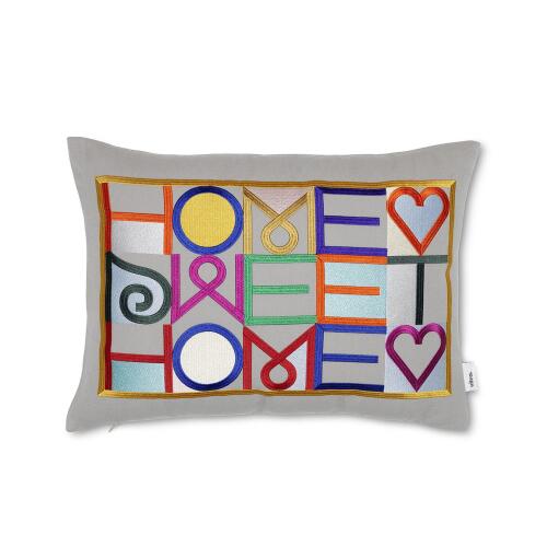 Vitra Embroidered Pillows Home Sweet Home