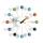 Vitra Ball Clock Mehrfarbig
