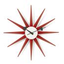 Vitra Sunburst Clock Rot
