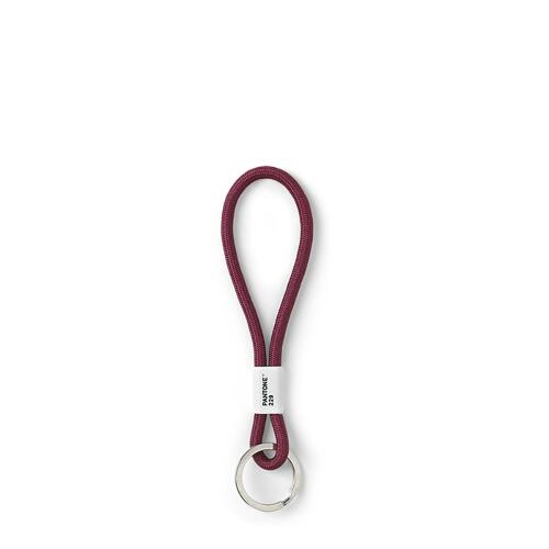 Pantone Schlüsselanhänger Kurz Aubergine