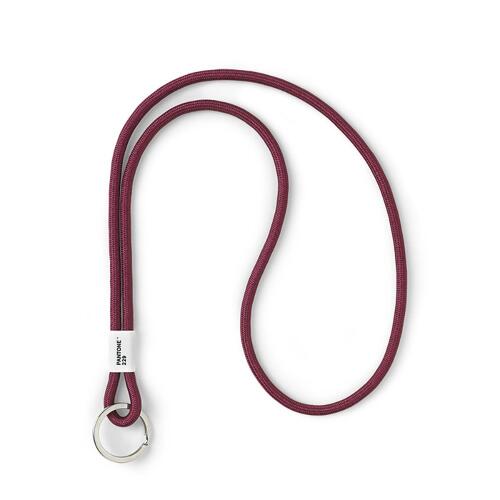 Pantone Schlüsselanhänger Lang Aubergine