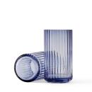 Lyngby Vase Glas Blau 15 cm