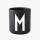 Design Letters Schwarzer Porzellanbecher M