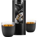 Eisch Cosmo Sektbecher Gold 104/15 2er Geschenkröhre
