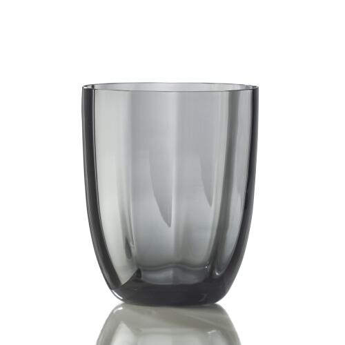 NasonMoretti Idra Wasserglas Grau Ottico