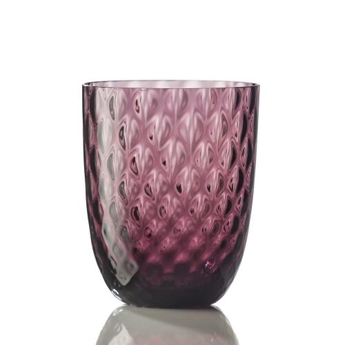 NasonMoretti Idra Wasserglas Violett Balloton