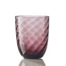 NasonMoretti Idra Wasserglas Violett Ottico Torse