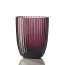 NasonMoretti Idra Wasserglas Violett Rigadin