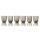NasonMoretti Idra Wasserglas Braun Lente