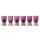 NasonMoretti Idra Wasserglas Pink Rigadin