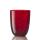 NasonMoretti Idra Wasserglas Rot Ottico Torse