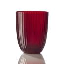 NasonMoretti Idra Wasserglas Rot Rigadin