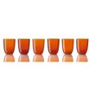 NasonMoretti Idra Wasserglas Orange Balloton