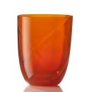 NasonMoretti Idra Wasserglas Orange Lente