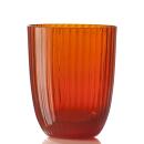 NasonMoretti Idra Wasserglas Orange Rigadin