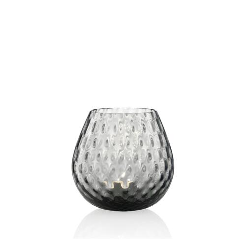 NasonMoretti Windlicht Macrame 12 cm Grau