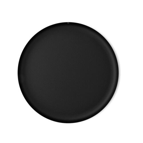 Alessi Tablett mit Reliefdekor JM14/35 BT Schwarz 35 cm