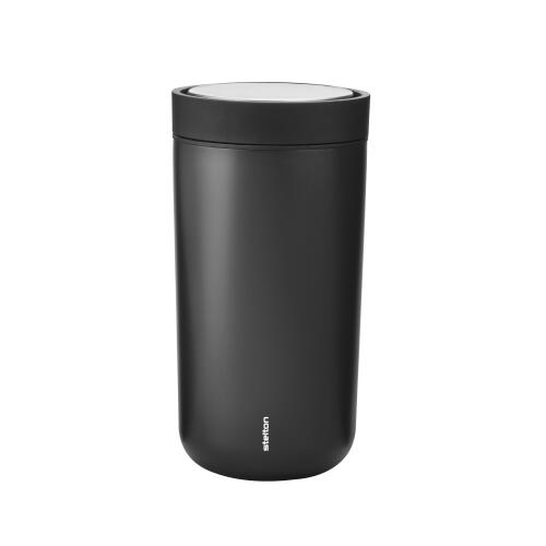 Stelton To Go Click Isolierbecher Schwarz Metallic 200 ml