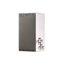 Stoff Nagel Kerzenhalter Schwarz 3er Set