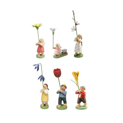 Wendt & Kühn Blumenkinder Satz 6 Figuren 5248/2018