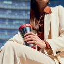 Alessi Doppelwandiger Isolierbecher Caffa Rot