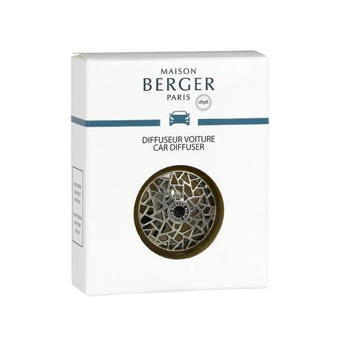 Maison Berger Autoduft Halter Graphic Nickel Matt