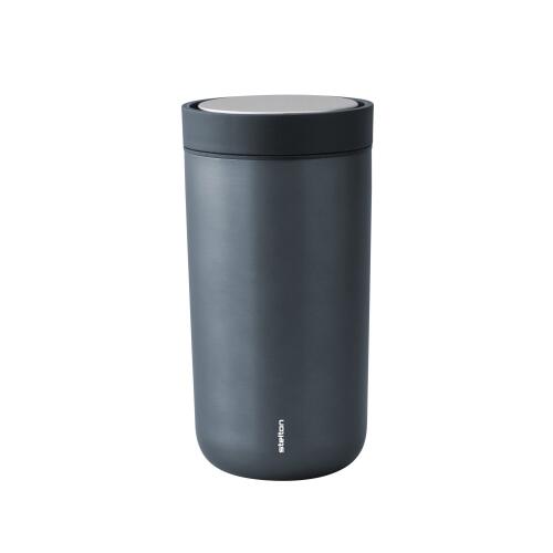 Stelton To Go Click Isolierbecher Dark Blue Metallic 200 ml