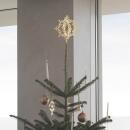 Georg Jensen Weihnachtsbaumspitze Eisblume Goldauflage