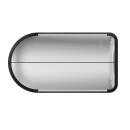 Simplehuman Schmetterling-Treteimer 10 l Edelstahl Gebürstet