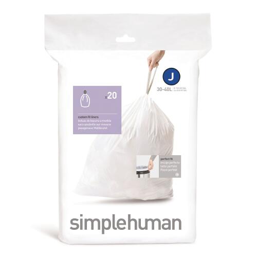 Simplehuman Passgenaue Müllbeutel Code J 20 Stück
