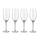 Alessi Mami XL Sektglas 4er Set