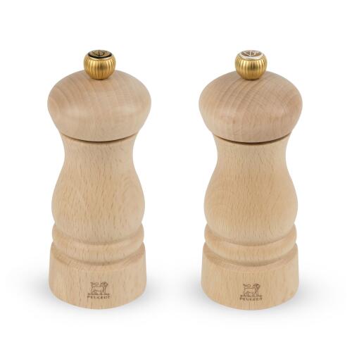 Peugeot Clermont Duo Natur Pfeffer- und Salzmühle 13 cm