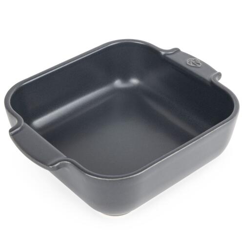Peugeot Appolia Quadratische Auflaufform 21 cm Schiefergrau