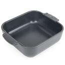 Peugeot Appolia Quadratische Auflaufform 21 cm Schiefergrau