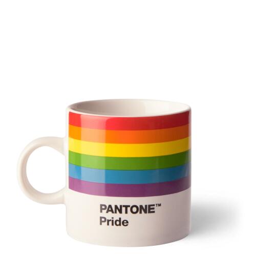 Pantone Porzellan-Espressotasse 7er Set in Geschenkbox Pride