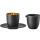 Eisch Cosmo Affogato-Set Schwarz-Gold 109/5 in Geschenkröhre