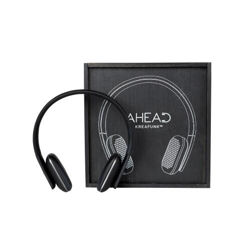 Kreafunk aHEAD Wireless Bluetooth On-Ear Kopfhörer Black Edition