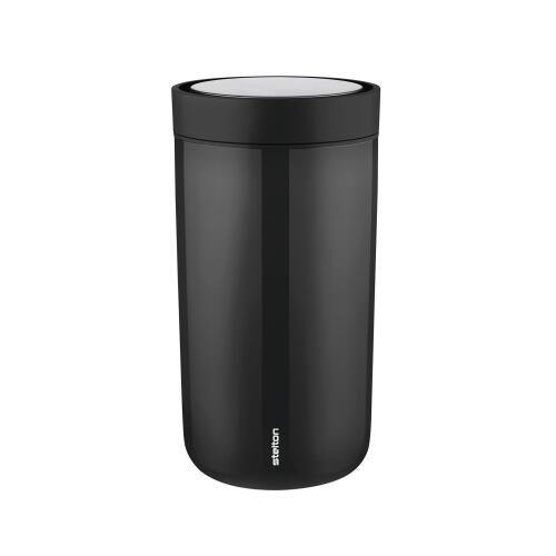 Stelton To Go Click Isolierbecher Schwarz 200 ml