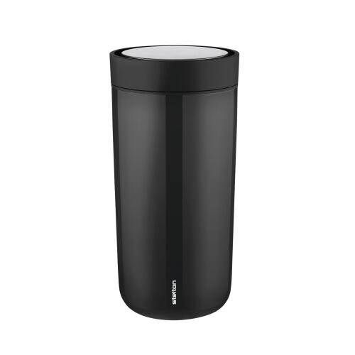 Stelton To Go Click Isolierbecher Schwarz 400 ml