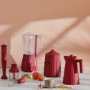 Alessi Plissé Standmixer Rot